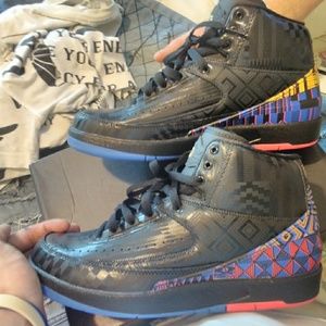 Jordan Shoes - Air Jordan 2 Retro BHM Shoes Jordan Shoes - Air Jordan 2 Retro BHM Shoes